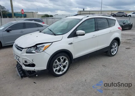 2014 Ford Escape Titanium from USA, damaged, VIN 1FMCU0J96EUB55761
